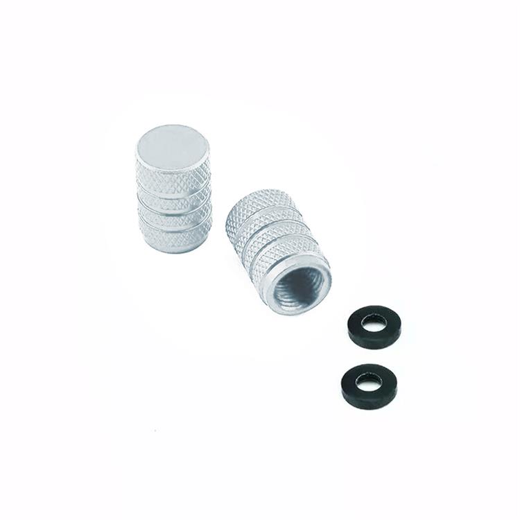 Coppia tappi valvola Ktm Duke 690 ABS (2012-2015) Argento Pro Bolt