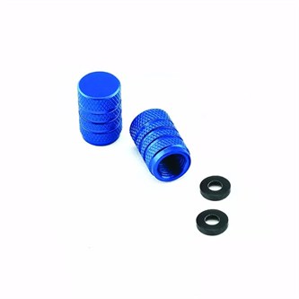coppia tappi valvola triumph daytona 955 i 04 06 blu pro bolt