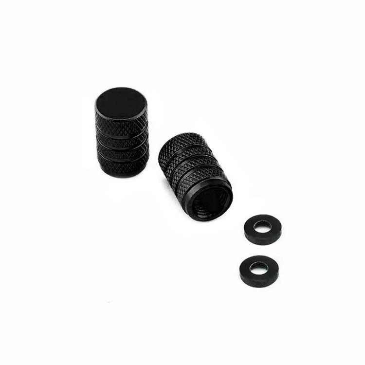 Coppia tappi valvola Yamaha XJ 900 S Diversion (98-03) Nero Pro Bolt