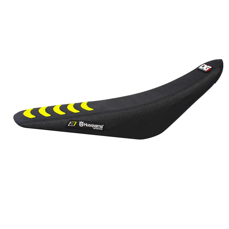 Coprisella Blackbird Husqvarna 125 TC (2014-2015) DG3 Nero e giallo