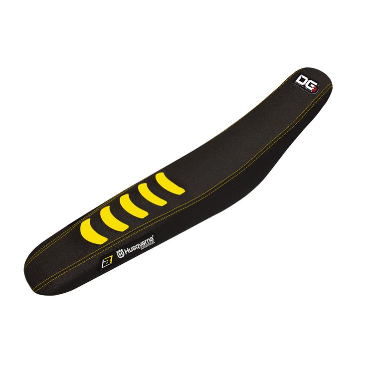 Coprisella Blackbird Husqvarna 250 TC (19-22) DG3 nero e giallo