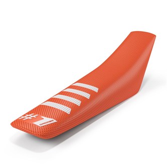 coprisella universale onegripper ribbed arancione e bianco