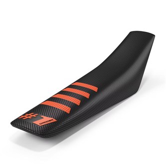 coprisella universale onegripper ribbed nero e arancione