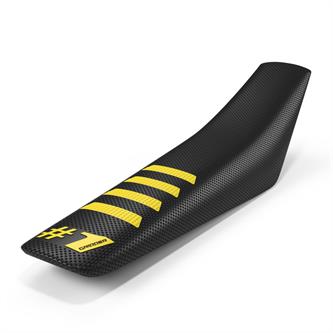 coprisella universale onegripper ribbed nero e giallo
