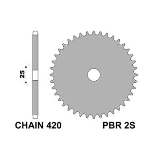 corona acciaio 420 z38 semilavorata