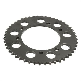 corona jt acciaio derbi senda 125 sm 04 06 48 denti