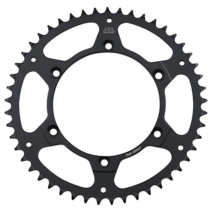 Corona JT acciaio Kawasaki KX 125 (1980-2008) 49 denti