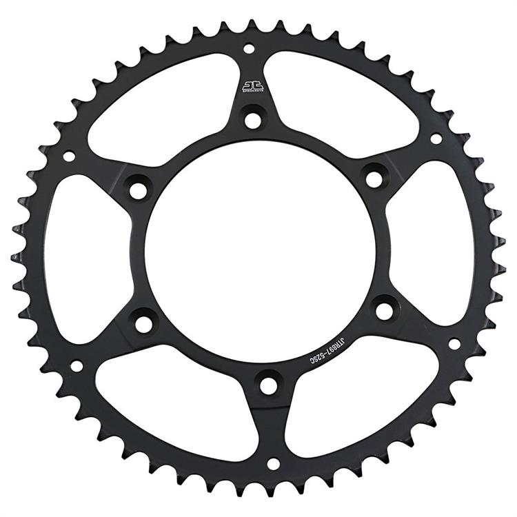 Corona JT acciaio KTM 250 EXC (1998-2025) 52 denti scaricata