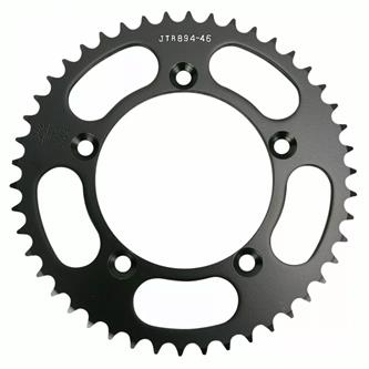 corona jt acciaio ktm 65 sx 03 19 46 denti passo 420