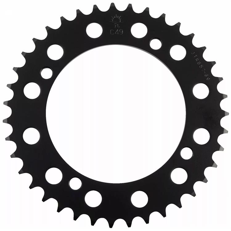 Corona JT acciaio Yamaha XV 250 V Star (08-22) 39 denti