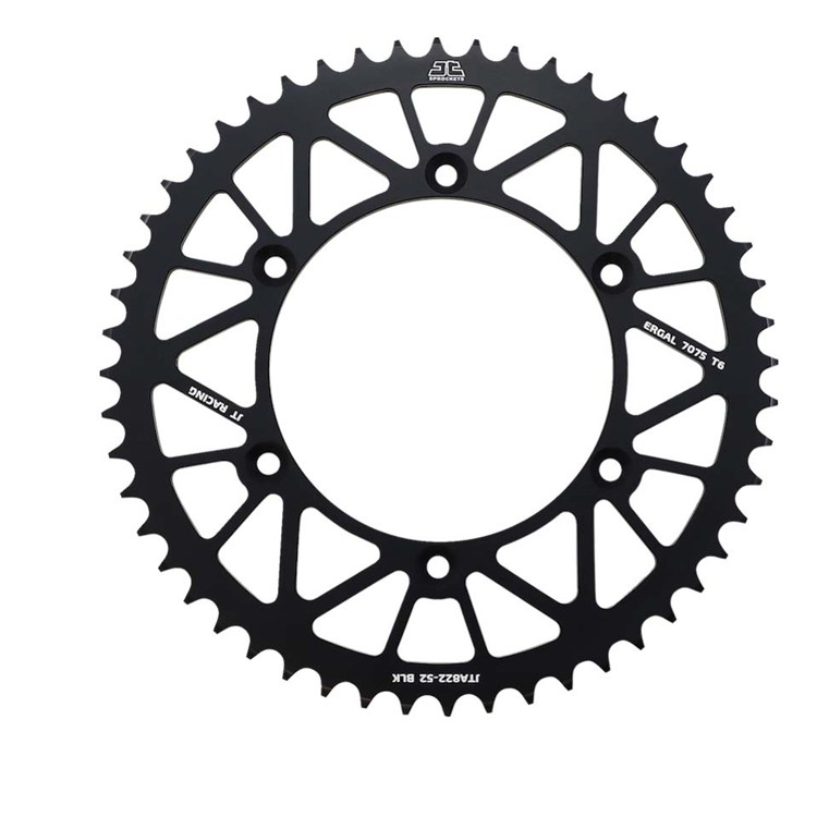 Corona JT ergal Beta RR 250 (2005-2009) 52 denti Nero