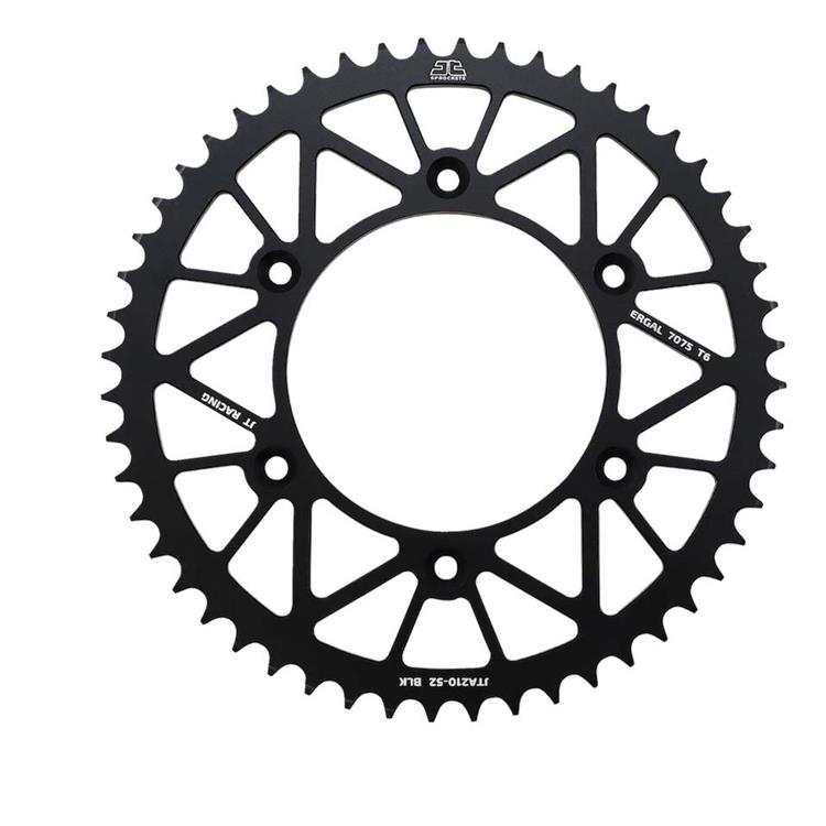 Corona JT ergal Honda CR 500 (1984-2004) 52 denti Nero