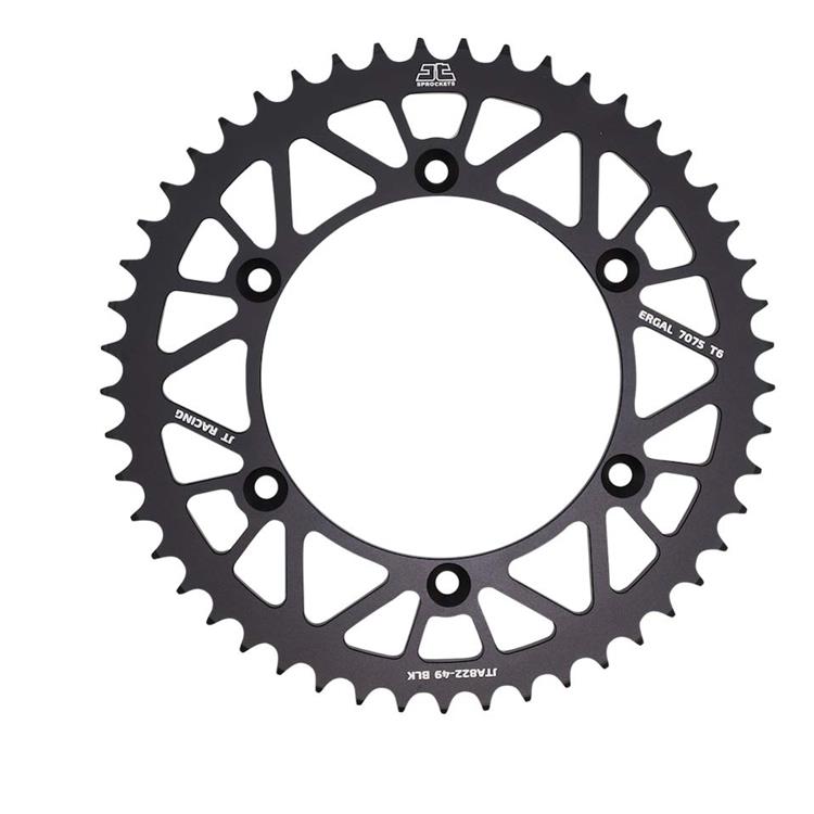 Corona JT ergal Husqvarna 250 WR (1990-2013) 49 denti Nero