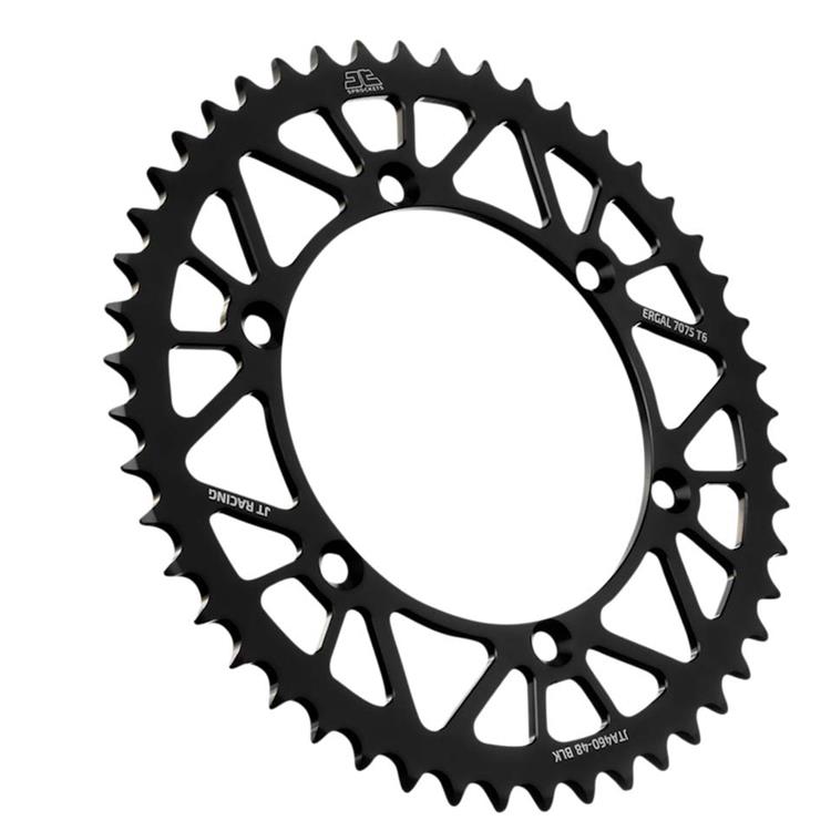 Corona JT ergal Kawasaki KX 250 (1982-2008) 48 denti Nero