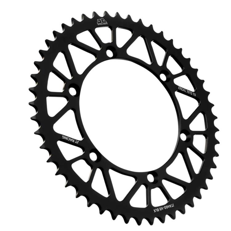 Corona JT ergal Kawasaki KX 450 F (2006-2025) 49 denti Nero