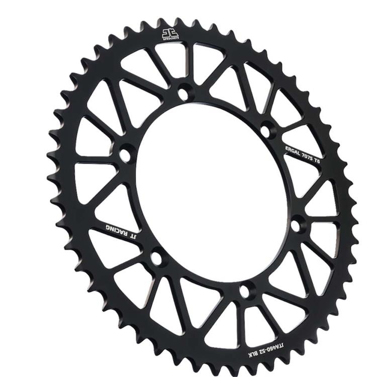 Corona JT ergal Kawasaki KX 500 (1983-2004) 52 denti Nero