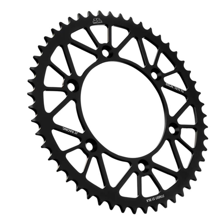 Corona JT ergal KTM 125 SX (1994-2025) 51 denti Nero