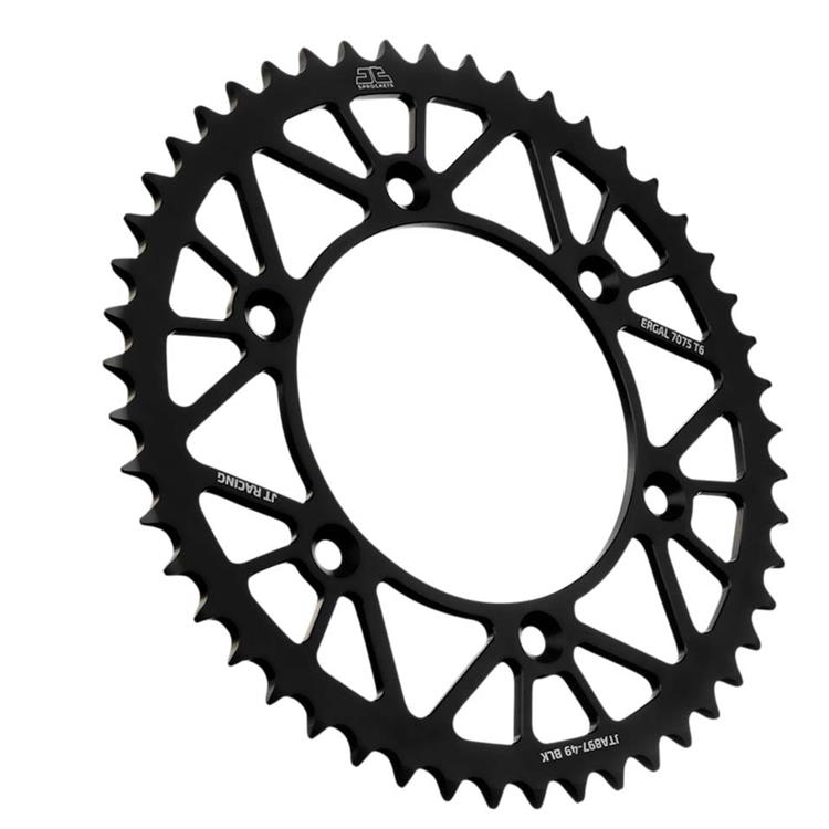 Corona JT ergal KTM 450 SX-F (2003-2025) 49 denti Nero