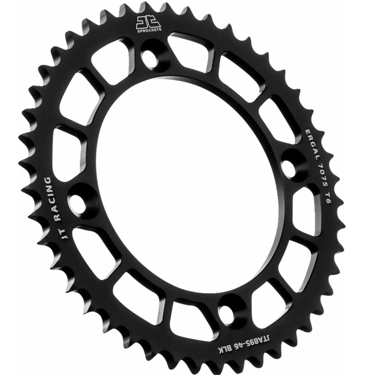 Corona JT ergal KTM 85 SX (2003-2024) 46 denti passo 428 Nero