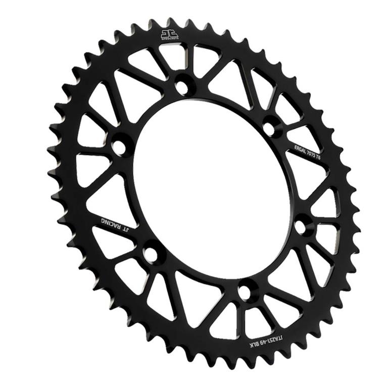 Corona JT ergal Yamaha YZ 450 F (2003-2025) 49 denti Nero