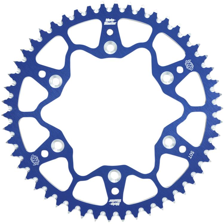 Corona Moto Master ergal Husqvarna 250 WR (90-13) 49 denti Blu