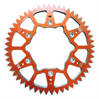 corona moto master ergal ktm 150 sx 09 22 51 denti arancione
