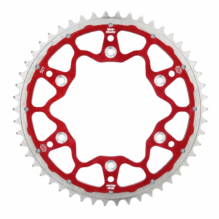 Corona Moto Master Fusion Husqvarna 125 SMS (1998-2013) 49 denti Rosso