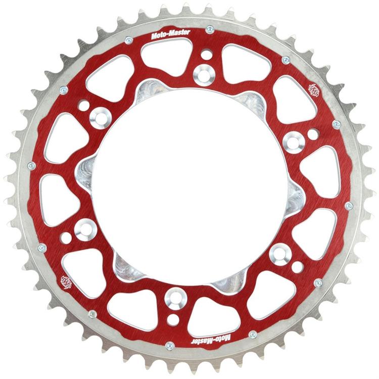 Corona Moto Master Fusion Husqvarna 125 WR (1995-2013) 48 denti Rosso