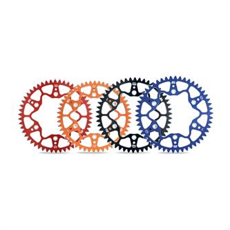 corona moto master ergal honda cr 125 1984 2007 42 denti rosso