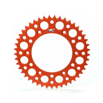 corona renthal ergal ktm 125 exc 98 16 51 denti arancione