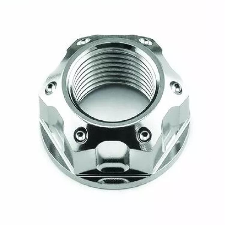 Dado perno ruota posteriore acciaio inox Yamaha FZS 1000 S Fazer (2003-2005) Pro Bolt