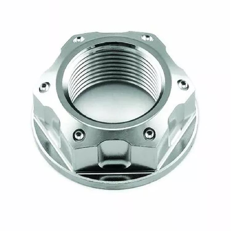 Dado perno ruota posteriore acciaio inox Yamaha YZF R6 600 R6 GYTR (2022-2024) Pro Bolt