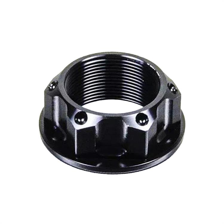 Dado sterzo ergal pit bike M22X1,00 Nero Pro Bolt