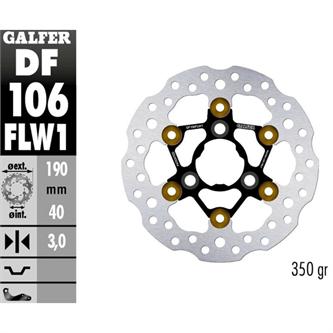 disco freno 190 mm ohvale gp0 flottante galfer disco freno 190 mm ohvale gp0 flottante galfer