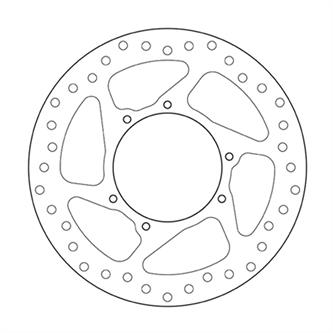 disco freno brembo serie oro honda crf 450 rx 17 24 anteriore