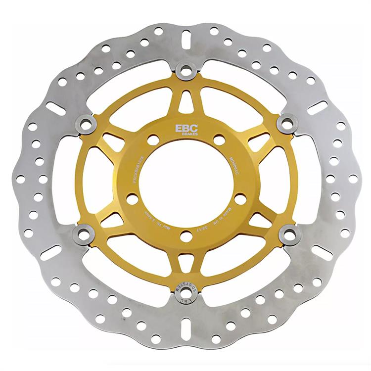 Disco Freno EBC Flottante Margherita Oro Triumph Street Triple 675 R (09-15) Anteriore