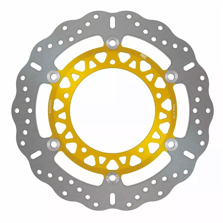 Disco Freno EBC Flottante Margherita Oro Yamaha XT 1200 Z ABS Super Tenere (10-18) Anteriore