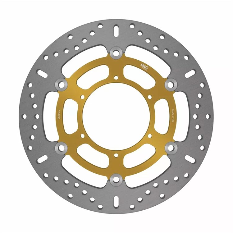 Disco Freno EBC Flottante Tondo Oro Bmw F 650 GS 800cc Twin (2008-2012) Anteriore Sinistro