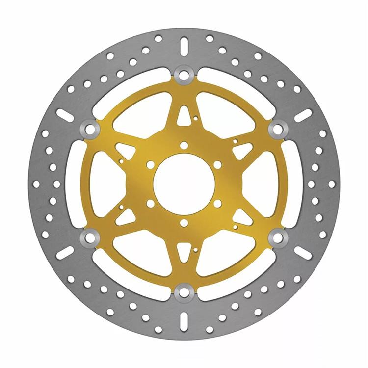 Disco Freno EBC Flottante Tondo Oro Bmw S 1000 HP4 ABS HP4 (2013-2014) Anteriore