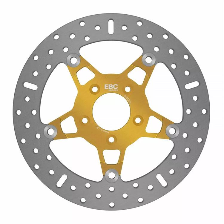 Disco Freno EBC Flottante Tondo Oro Harley Davidson XR 1200 X (2011-2013) Anteriore