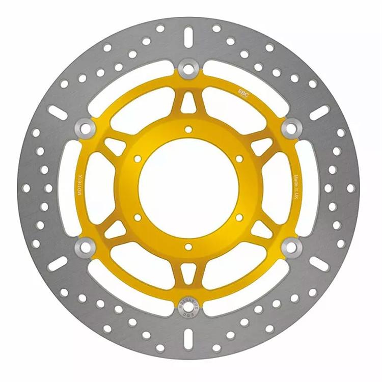 Disco Freno EBC Flottante Tondo Oro Honda CBR 1000 RR Fireblade (06-07) Anteriore Sinistro