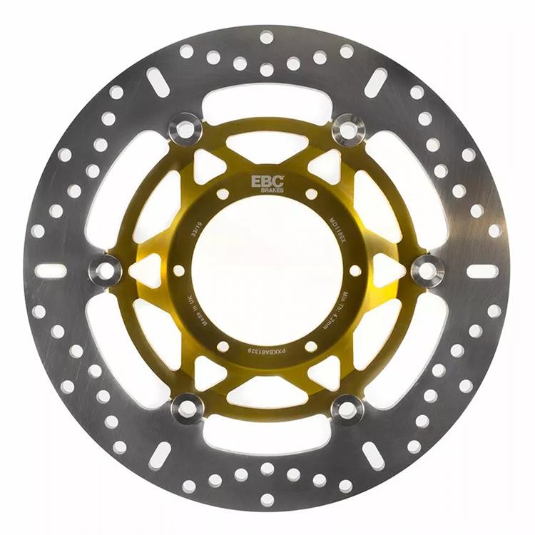 Disco Freno EBC Flottante Tondo Oro Honda CBR 300 R (2014-2022) Anteriore Destro