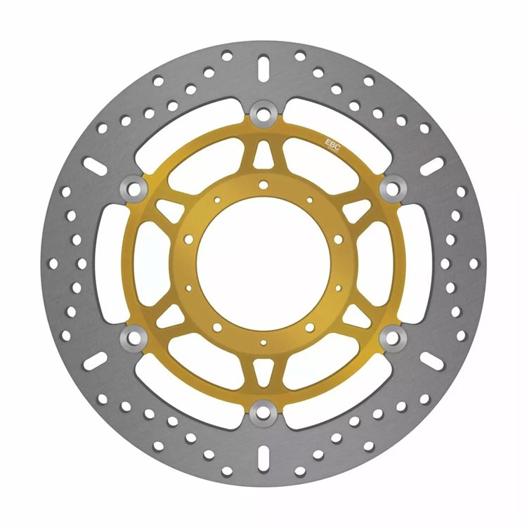 Disco Freno EBC Flottante Tondo Oro Honda VFR 800 X ABS Crossrunner (2015-2019) Anteriore