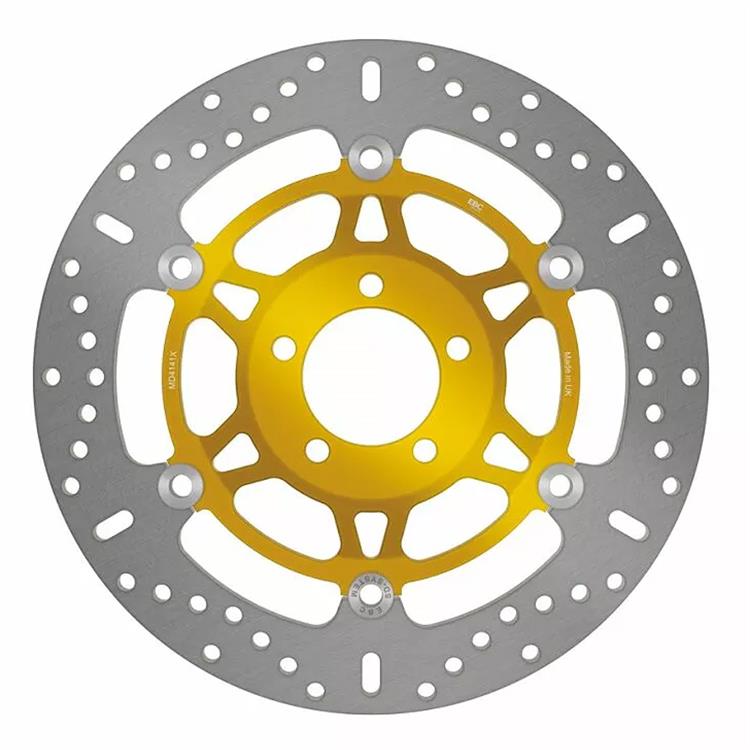 Disco Freno EBC Flottante Tondo Oro Kawasaki Z 750 S (2005-2006) Anteriore Sinistro