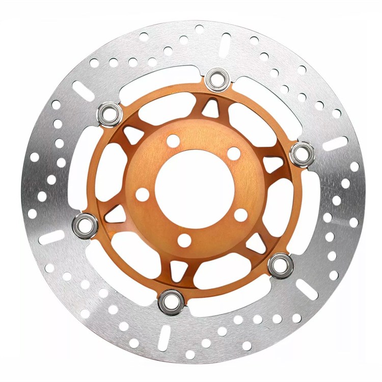 Disco Freno EBC Flottante Tondo Oro Suzuki GSF 400 Bandit (1991-1993) Anteriore