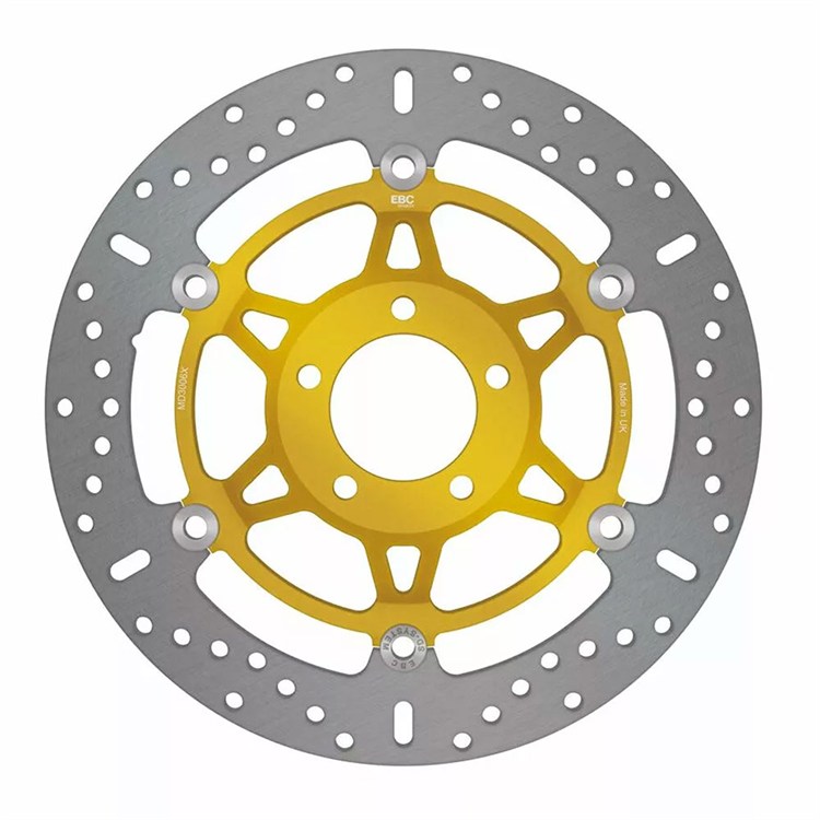 Disco Freno EBC Flottante Tondo Oro Suzuki GSF 400 Bandit (1991-1995) Anteriore Destro