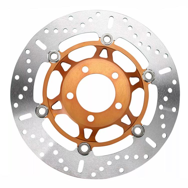 Disco Freno EBC Flottante Tondo Oro Suzuki GSX R 400 R SP (1989-1990) Anteriore