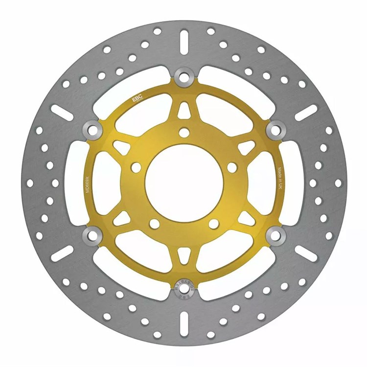 Disco Freno EBC Flottante Tondo Oro Triumph Speed Triple 955 (2002-2004) Anteriore Sinistro
