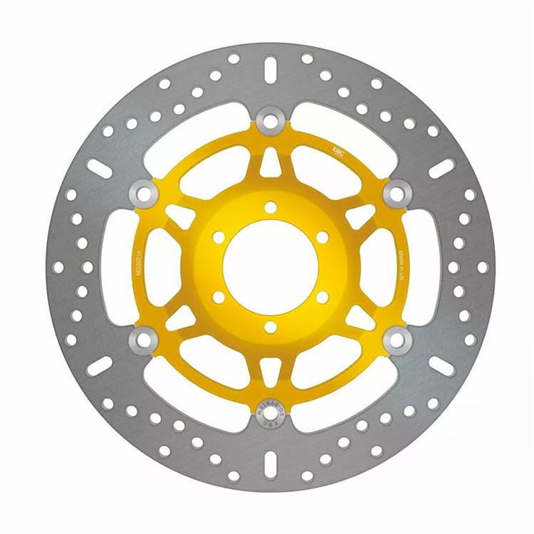 Disco Freno EBC Flottante Tondo Oro Yamaha TDM 850 (91-01) Anteriore Sinistro