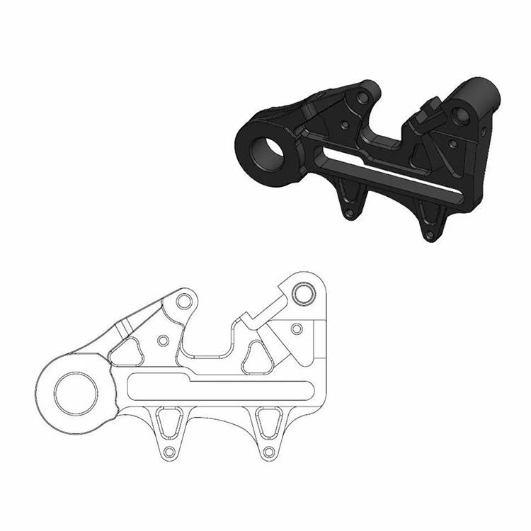 Distanziale Husqvarna 350 FE (24) posteriore 240mm - Moto Master